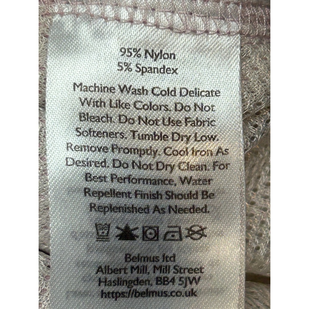 Eddie Bauer Capri Pants Womens 12 Pink Gorpcore Outdoor Hiking Stretch Utility - Picture 6 of 9